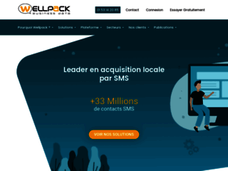 Wellpack Business Data, le prestataire de campagne SMS marketing
