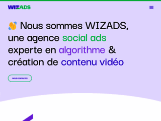 Wizads, Agence social Ads experte en algorithme et création