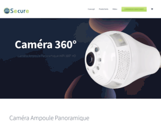 Caméra Ampoule pour la vidéosurveillance 