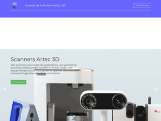 Détails : 3D Numerisation, spécialiste imprimante 3D et scanner 3D