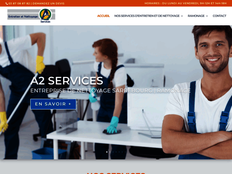 A2 Services, services de nettoyage à Sarrebourg