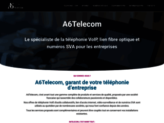 Détails : A6telecom, solutions téléphoniques IP