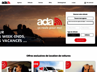 Détails : Ada, location de voitures à tarif avantageux