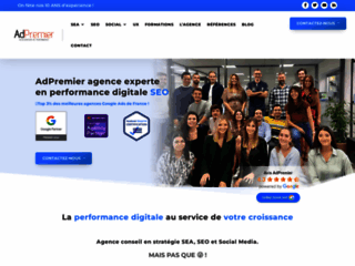 AdPremier - Agence de marketing digital SEA &amp; SEO axée efficience !