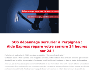 Aide Express - Dépannage serrurerie express 24h/24