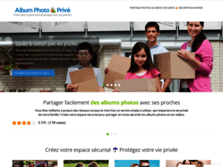 Détails : Album photo privé, partagez des photos en ligne