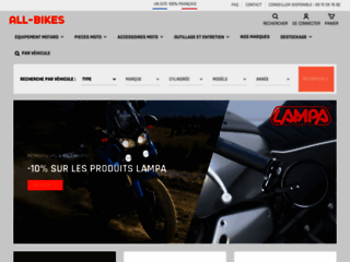 all-bikes.fr, site spécialisé dans l'accessoire moto