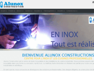 Détails : Alunox construction, cuisine pro inox