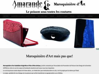 Détails : Amarande G, créatrice maroquinière à Meximieux