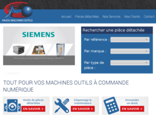 Détails : Anjou Machines Outils, maintenance de machine outil