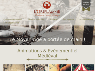 L'Oriflamme: animation et spectacles médiévaux clés en main !