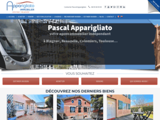Détails : Apparigliato Immobilier, agence immobilière à Blagnac