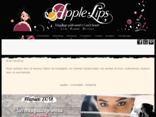 Détails : APPLE-LIPS Maquillage et Relooking