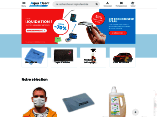 Aqua Clean Concept : e-commerce de chiffonnettes en microfibres lavantes à usage domestique et professionnel