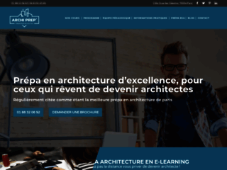 Archi Prep’ : Ecole de prépa en architecture à Paris 