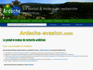 Informations touristiques et autres sur l'Ardèche