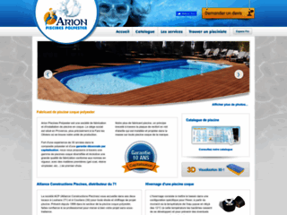 Détails : Arion Piscines Polyester, fabrication de piscine en coque