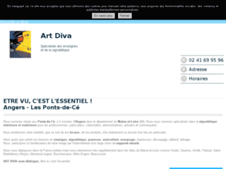 Art Diva Signalétique, Enseigne  Angers / Les Ponts De Cé
