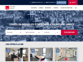Immobilier d'entreprise à Grenoble & Annecy