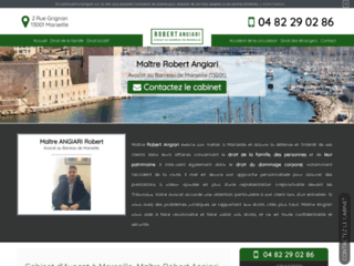 Détails : Maître Robert ANGIARI, avocat à Marseille