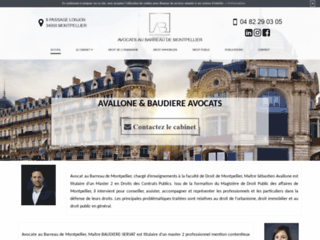 Détails : Me Sébastien Avallone, cabinet d’avocat à Montpellier