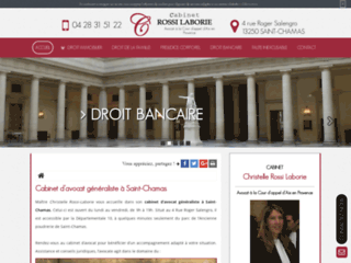 Détails : Me Christelle Rossi Laborie, cabinet d’avocat généraliste