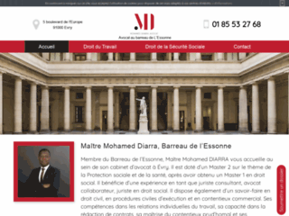Détails : Me Mohamed Diarra, avocat au barreau de l'Essonne à Evry