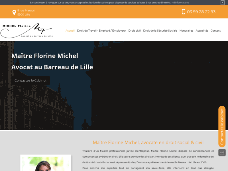 Florine Michel, avocat au barreau de Lille