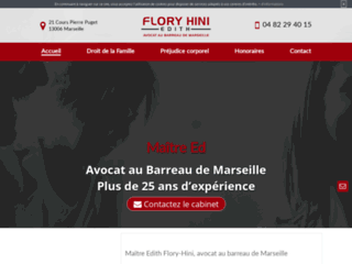 Détails : Maître Flory Hini, avocat à Marseille 6