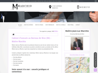 Détails : Me Jean-Luc Marchio, avocat en droit du travail à Nice