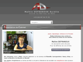 Détails : Me Defranoux, avocat sur Nancy, Metz, Thionville