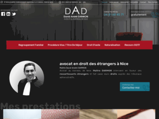 Maître David André Darmon, avocat en droit des étrangers à Nice