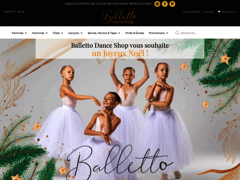 Balletto Dance Shop, magasin de danse en ligne et à Bordeaux