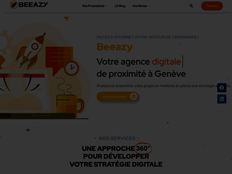 Beeazy, agence web digitale à Genève