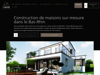 BERAL : Des solutions sur mesure pour construire la maison de votre rêve en Alsace !