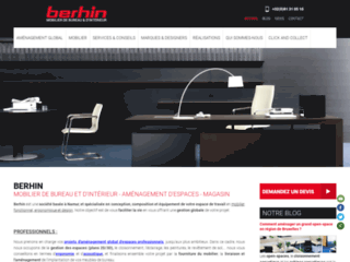 Berhin : mobilier de bureau design à Namur