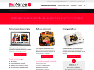 Détails : BienManger, épicerie fine en ligne pour cadeaux d'affaires