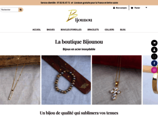 Détails : Bijounou, bijoux en acier inoxydable