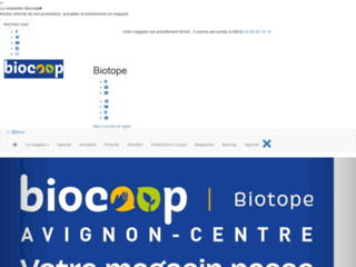 Détails : Biotope, alimentation diététique et bio à Avignon
