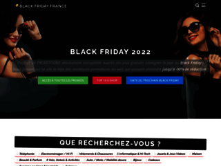 Détails : Black Friday France, promotions pour le Black Friday