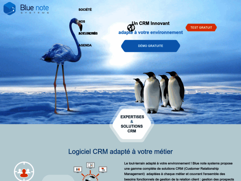 Blue Note Systems, solution logiciel CRM