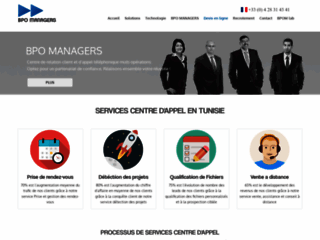 Détails : BPO Managers, centre d'appel en Tunisie