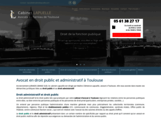 Détails : Me Lapuelle, avocat droit administratif à Toulouse