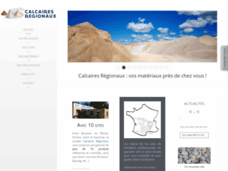 Détails : Calcaires Régionaux, matériaux de carrières