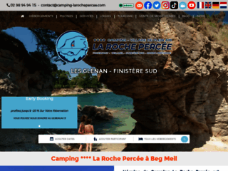 Détails : Camping de la Roche Percée, camping à Fouesnant les Glenan