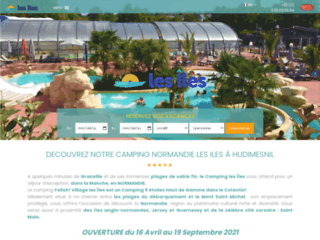 Camping Normandie Les Iles Yelloh Village 5 étoiles Hudimesnil