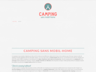 camping sans mobil home