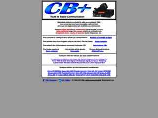 Détails : CB+, spécialiste en matériel de radio-communication
