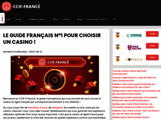 Le guide français n°1 pour choisir un meilleur casino en ligne