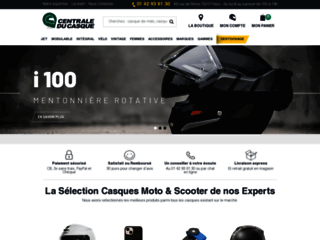 Achats casques de motos en ligne sur la centraleducasque 